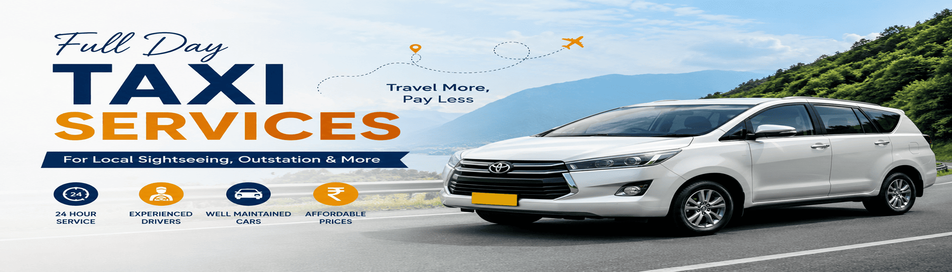 Full Day Taxi Services